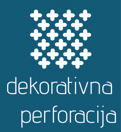 Decorative perforation dekorativna perforacija metala pozega požega